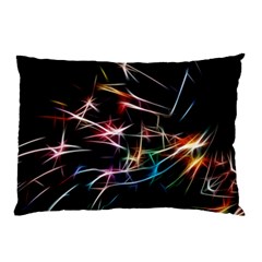 Lights Star Sky Graphic Night Pillow Case by HermanTelo