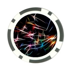 Lights Star Sky Graphic Night Poker Chip Card Guard (10 Pack)