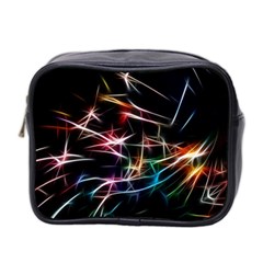 Lights Star Sky Graphic Night Mini Toiletries Bag (two Sides)