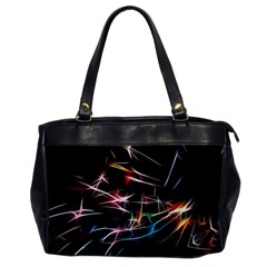 Lights Star Sky Graphic Night Oversize Office Handbag by HermanTelo