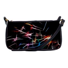 Lights Star Sky Graphic Night Shoulder Clutch Bag