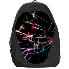 Lights Star Sky Graphic Night Backpack Bag by HermanTelo