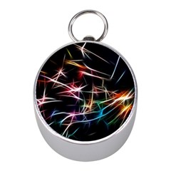 Lights Star Sky Graphic Night Mini Silver Compasses