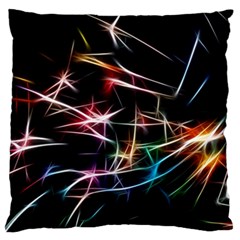 Lights Star Sky Graphic Night Standard Flano Cushion Case (one Side) by HermanTelo