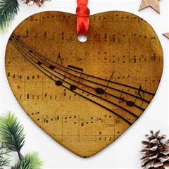 Background Music Ornament (heart)