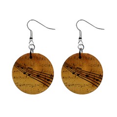 Background Music Mini Button Earrings by Mariart