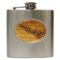 Background Music Hip Flask (6 Oz)