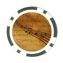 Background Music Poker Chip Card Guard