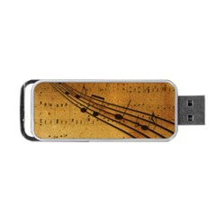 Background Music Portable Usb Flash (one Side) by Mariart