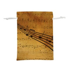 Background Music Lightweight Drawstring Pouch (l)