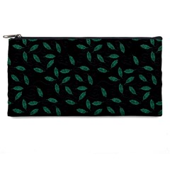 Copper Leaves Pencil Cases by bloomingvinedesign