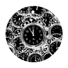 Clock Face 5 Ornament (round)