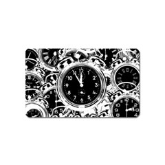 Clock Face 5 Magnet (name Card) by impacteesstreetwearten