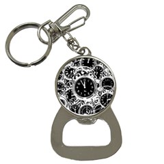 Clock Face 5 Bottle Opener Key Chain by impacteesstreetwearten