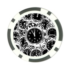 Clock Face 5 Poker Chip Card Guard by impacteesstreetwearten