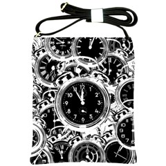 Clock Face 5 Shoulder Sling Bag by impacteesstreetwearten