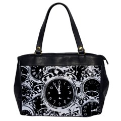 Clock Face 5 Oversize Office Handbag by impacteesstreetwearten