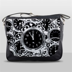 Clock Face 5 Messenger Bag