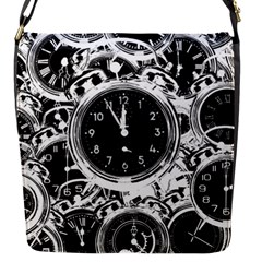 Clock Face 5 Flap Closure Messenger Bag (s) by impacteesstreetwearten