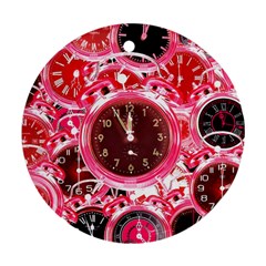 Clock Face 4 Ornament (Round)