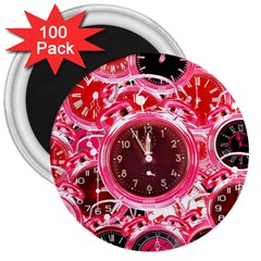 Clock Face 4 3  Magnets (100 Pack) by impacteesstreetwearten