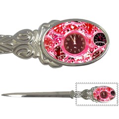 Clock Face 4 Letter Opener