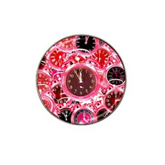 Clock Face 4 Hat Clip Ball Marker