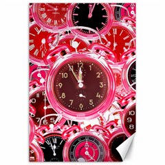 Clock Face 4 Canvas 24  x 36 