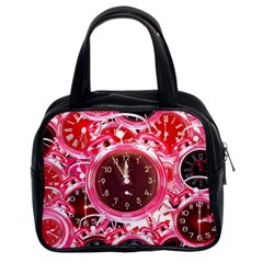 Clock Face 4 Classic Handbag (two Sides) by impacteesstreetwearten