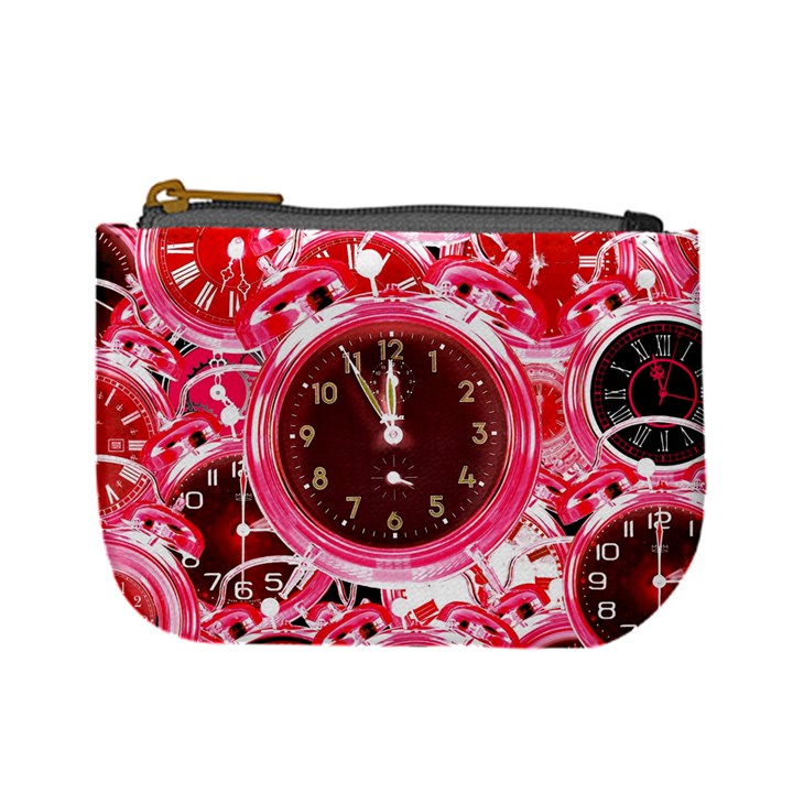 Clock Face 4 Mini Coin Purse