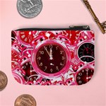 Clock Face 4 Mini Coin Purse Back