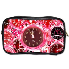 Clock Face 4 Toiletries Bag (Two Sides)