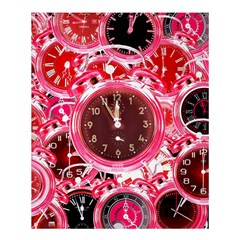 Clock Face 4 Shower Curtain 60  x 72  (Medium) 