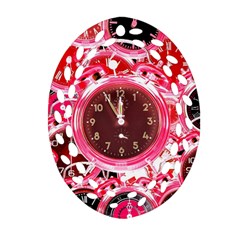 Clock Face 4 Ornament (Oval Filigree)