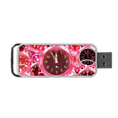 Clock Face 4 Portable USB Flash (One Side)