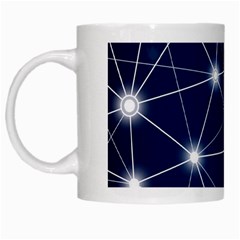 Network Technology Digital White Mugs by HermanTelo