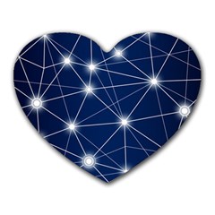 Network Technology Digital Heart Mousepads by HermanTelo