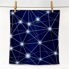 Network Technology Digital Face Towel by HermanTelo