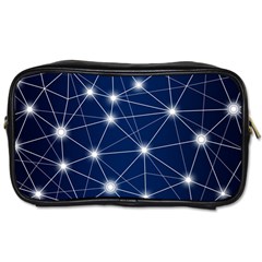 Network Technology Digital Toiletries Bag (two Sides)