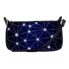 Network Technology Digital Shoulder Clutch Bag by HermanTelo