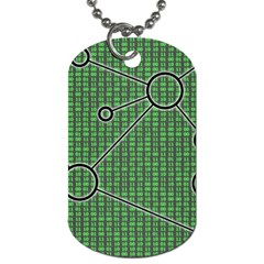 Network Communication Technology Dog Tag (one Side) by Bajindul