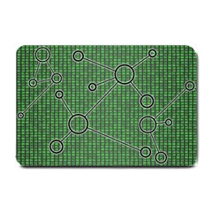 Network Communication Technology Small Doormat  by Bajindul