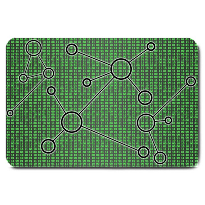 Network Communication Technology Large Doormat 