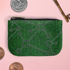 Network Communication Technology Mini Coin Purse by Bajindul