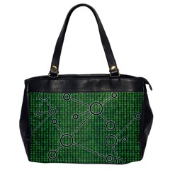 Network Communication Technology Oversize Office Handbag by Bajindul