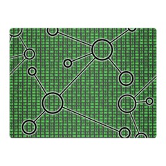 Network Communication Technology Double Sided Flano Blanket (mini)  by Bajindul