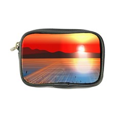 Sunset Water River Sea Sunrays Coin Purse by Mariart