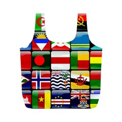 National Flags 1 Full Print Recycle Bag (m) by ArtworkByPatrick