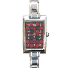 Zappwaits California Rectangle Italian Charm Watch by zappwaits