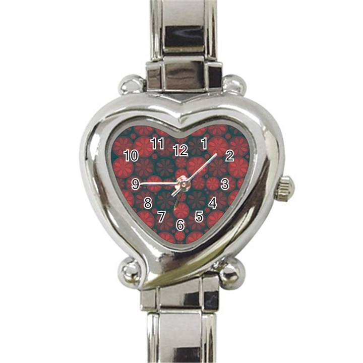 Zappwaits California Heart Italian Charm Watch